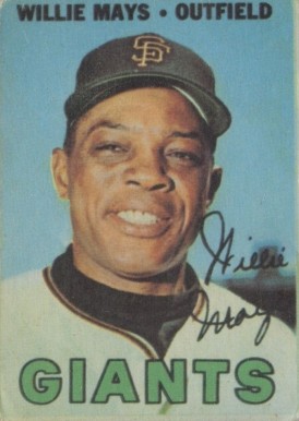 1967 Venezuela Topps Willie Mays #213m Baseball Card