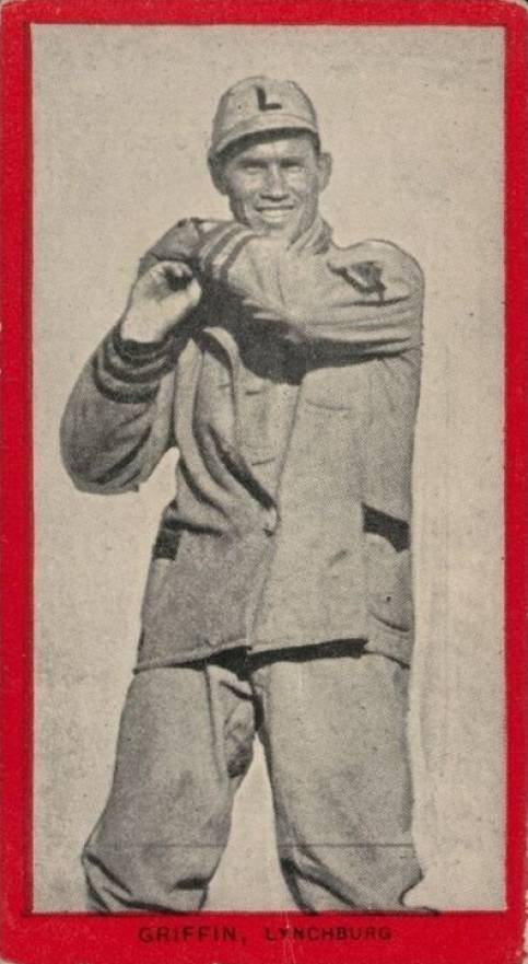 1910 Old Mill Series 2 (Virginia League) Harry Griffin # Baseball Card