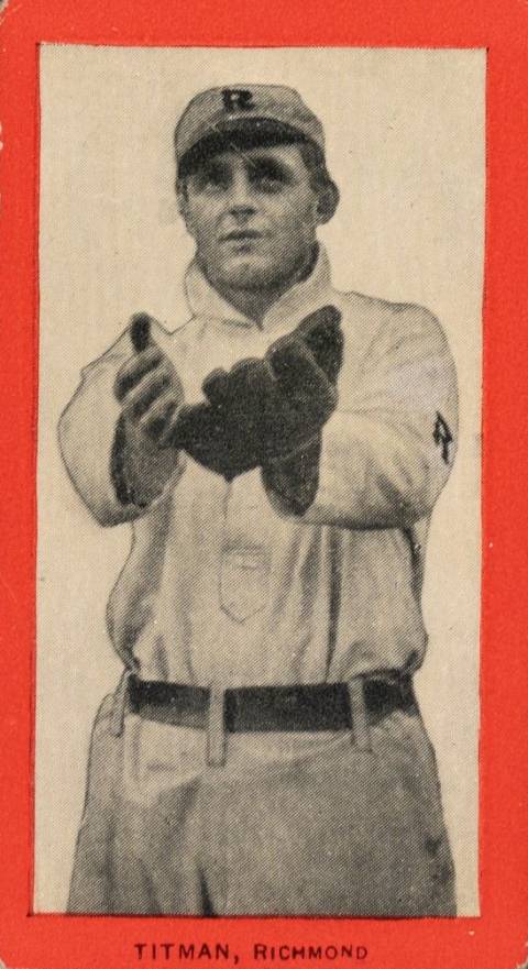 1910 Old Mill Series 2 (Virginia League) Titman # Baseball Card