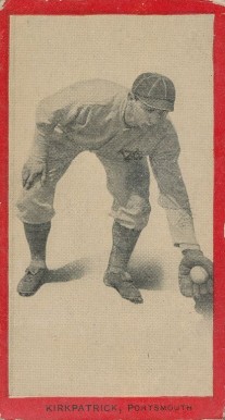 1910 Old Mill Series 2 (Virginia League) Enos Kirkpatrick # Baseball Card