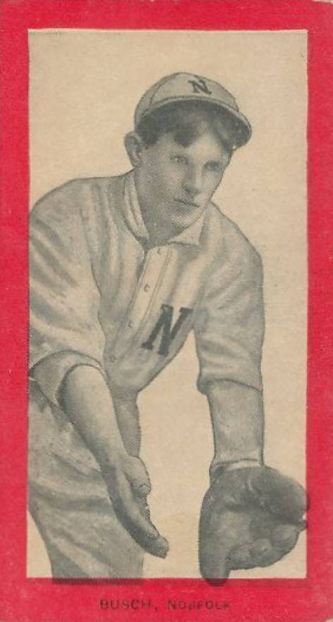 1910 Old Mill Series 2 (Virginia League) Henry Busch # Baseball Card