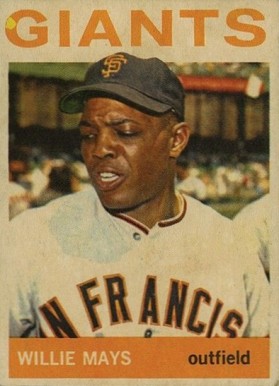 1964 Venezuela Topps Willie Mays #150 Baseball Card