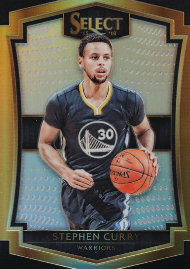 2015 Panini Select Stephen Curry #179 Basketball Card