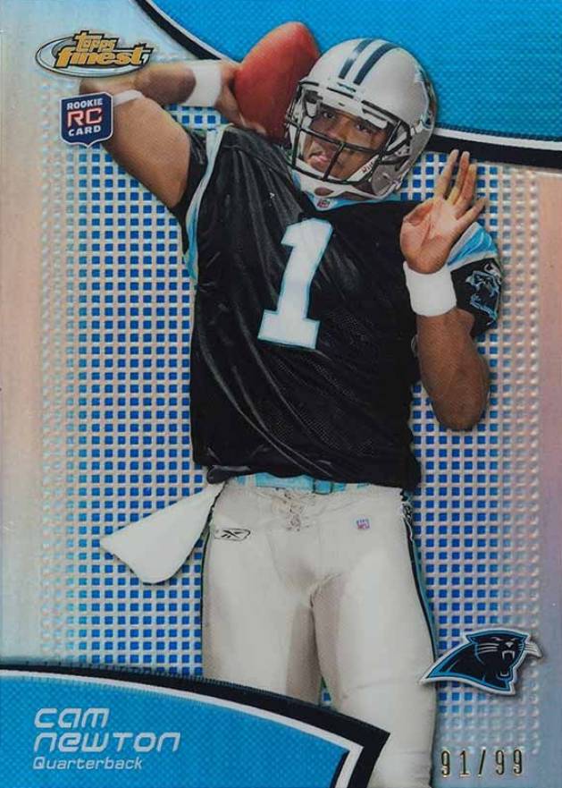 2011 Finest Cam Newton #125 Football Card