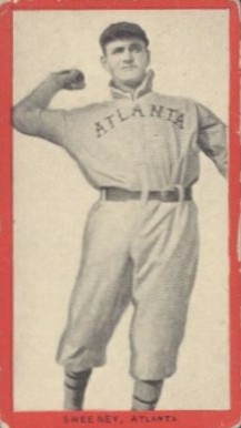 1910 Old Mill Series 8 (Southern Assn.) Sweeney, Atlanta # Baseball Card