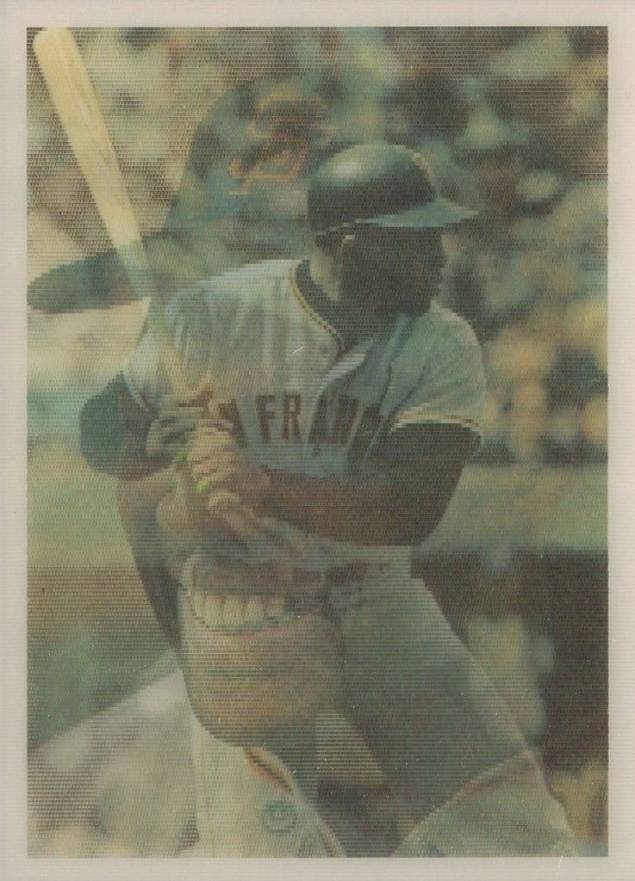 1986 Sportflics Decade Greats Willie Mays #50 Baseball Card