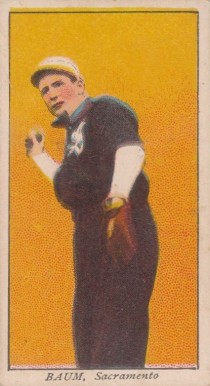 1909 Obak Old English Baum #1 Baseball Card