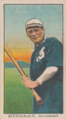 1909 Obak Old English Fitzgerald #25 Baseball Card