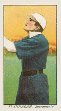 1909 Obak Old English Flannagan, Sacramento #26 Baseball Card