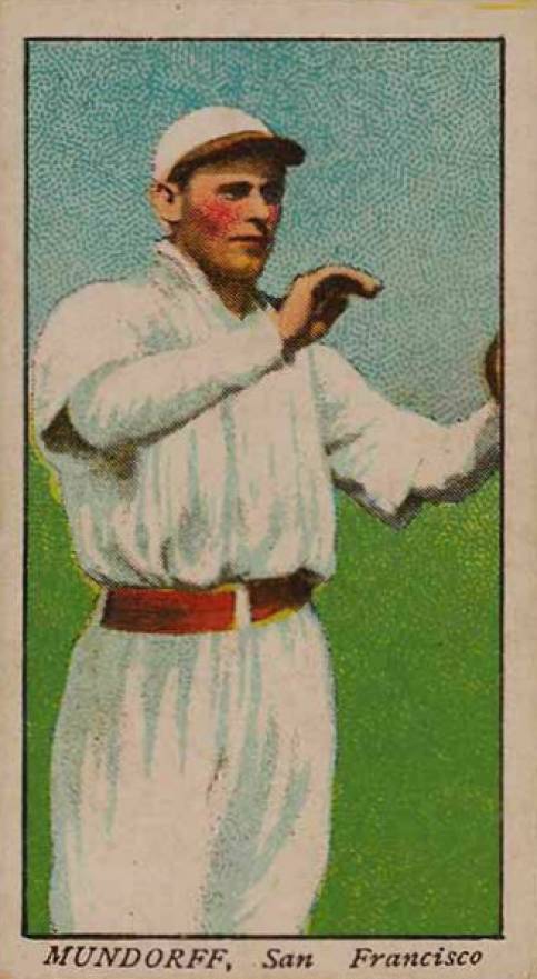 1909 Obak Old English Mundorff #53 Baseball Card