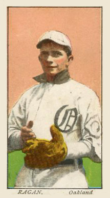 1909 Obak Old English Ragan, Oakland #60 Baseball Card