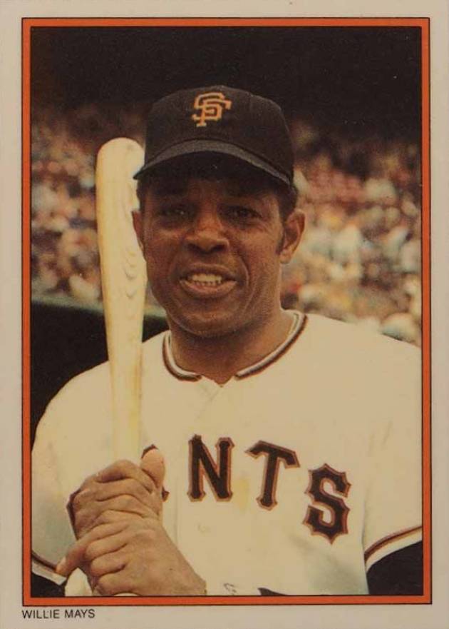 1985 Circle K Willie Mays #3 Baseball Card