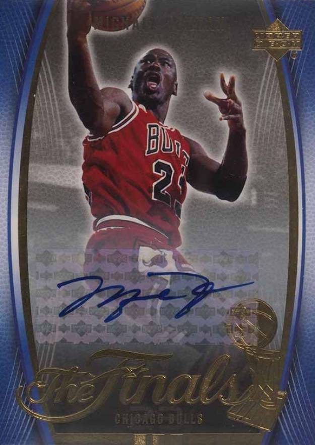 2007 Upper Deck Finals Michael Jordan #FAMJ1 Basketball Card