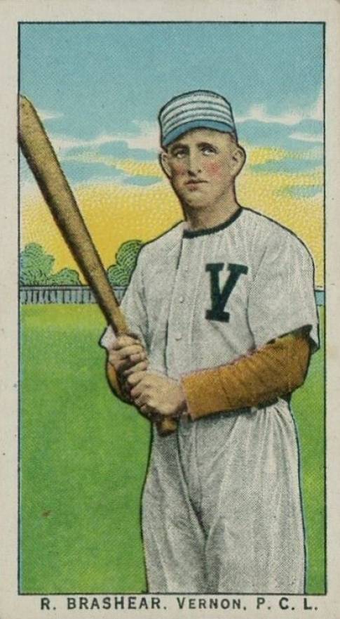 1911 Obak Red Back R. Brashear # Baseball Card