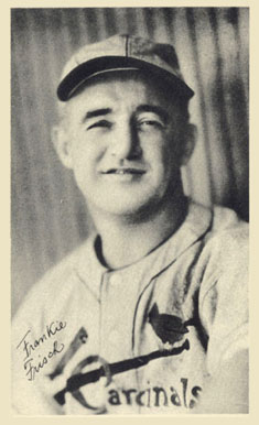 1936 National Chicle Fine Pens Frankie Frisch # Baseball Card