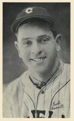 1936 National Chicle Fine Pens Earl Averill # Baseball Card