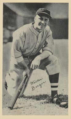 1936 National Chicle Fine Pens Walter Berger # Baseball Card