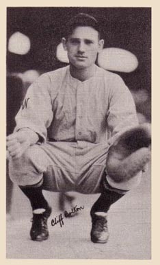 1936 National Chicle Fine Pens Cliff Bolton # Baseball Card