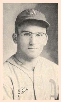 1936 National Chicle Fine Pens Bill Dietrich # Baseball Card