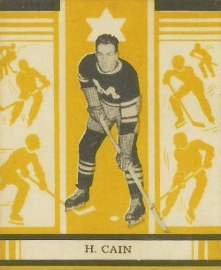 1935 O-Pee-Chee Herb Cain #77 Hockey Card