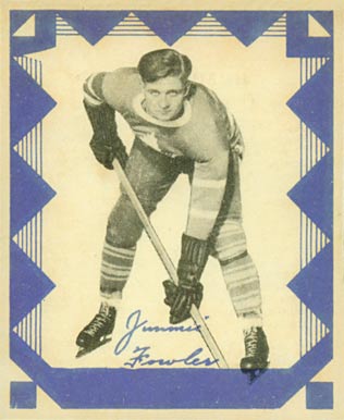 1937 O-Pee-Chee Jimmy Fowler #135 Hockey Card