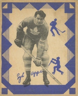 1937 O-Pee-Chee Syl Apps #141 Hockey Card