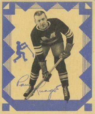 1937 O-Pee-Chee Paul Runge #167 Hockey Card