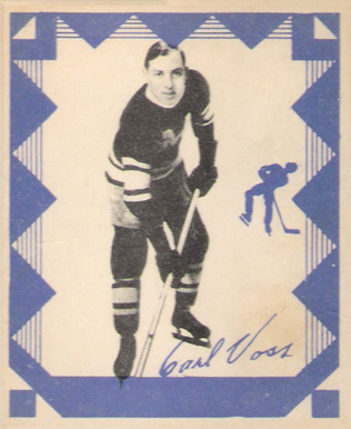 1937 O-Pee-Chee Carl Voss #175 Hockey Card