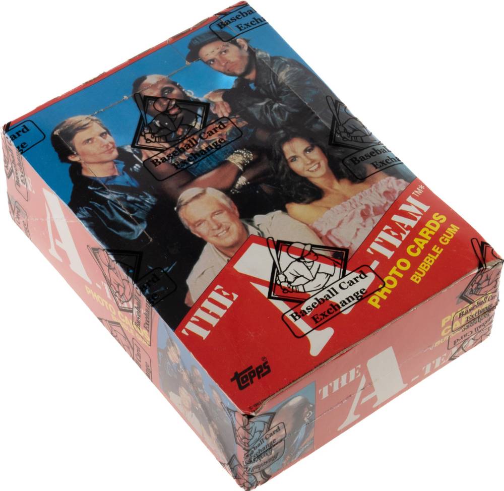 1983 A-Team Wax Pack Box #WPB Non-Sports Card