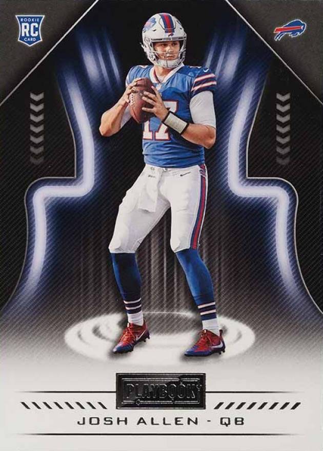 2018 Panini Playbook Josh Allen #124 Football Card