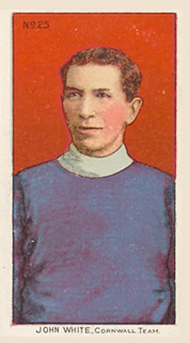 1910 Imperial Tobacco John White #25 Hockey Card