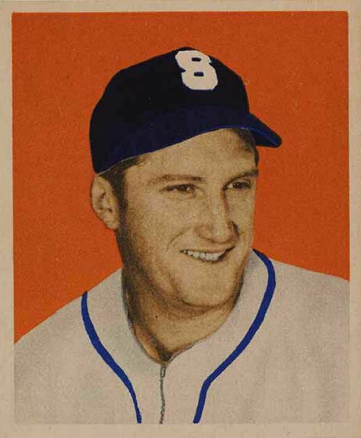 1949 Bowman Pacific Coast League Jim Tabor #33 Baseball Card