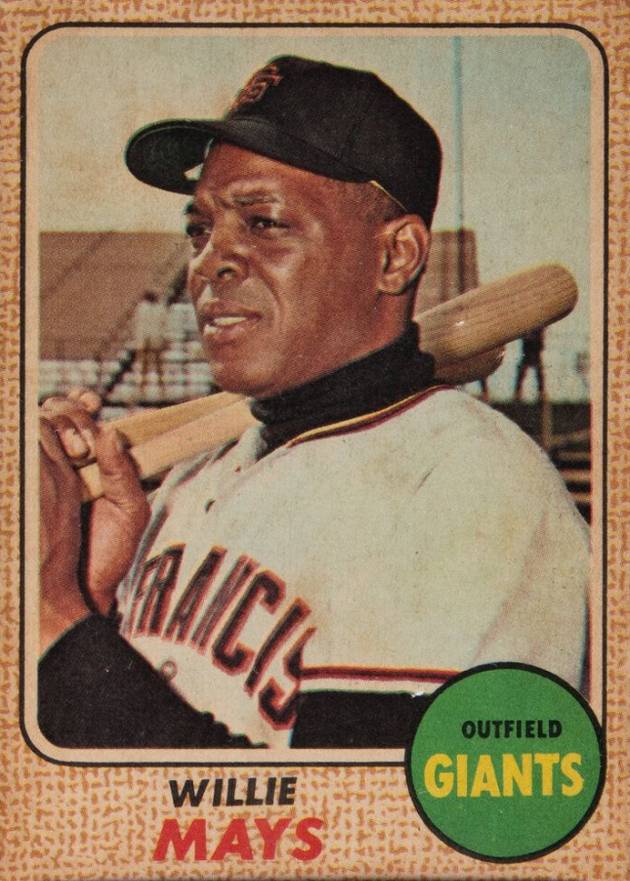 1968 Venezuela Topps Willie Mays #50 Baseball Card