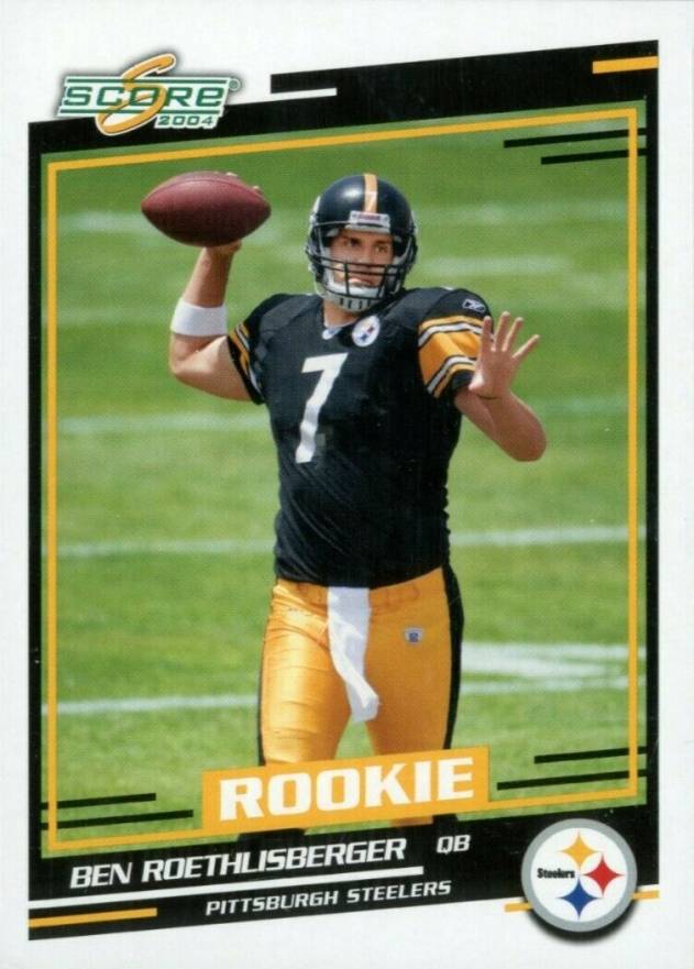 2004 Score Ben Roethlisberger #381 Football Card