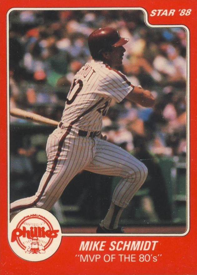 1988 Star Promos Mike Schmidt # Baseball Card