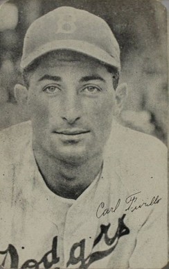 1947 Bond Bread Carl Furillo # Baseball Card