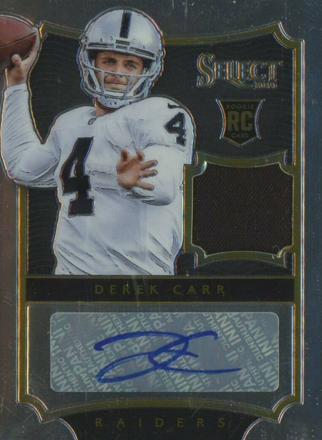 2014 Panini Select Derek Carr #221 Football Card