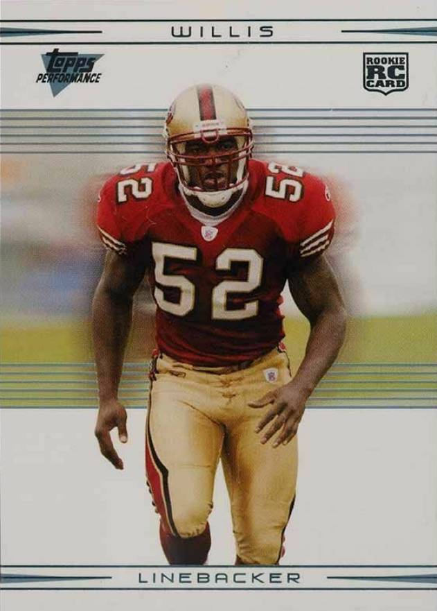 2007 Topps Performance Patrick Willis #132 Football Card