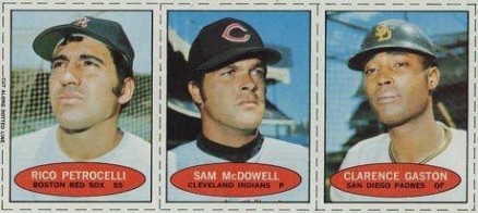 1971 Bazooka No Number Petrocelli/McDowell/Gaston # Baseball Card