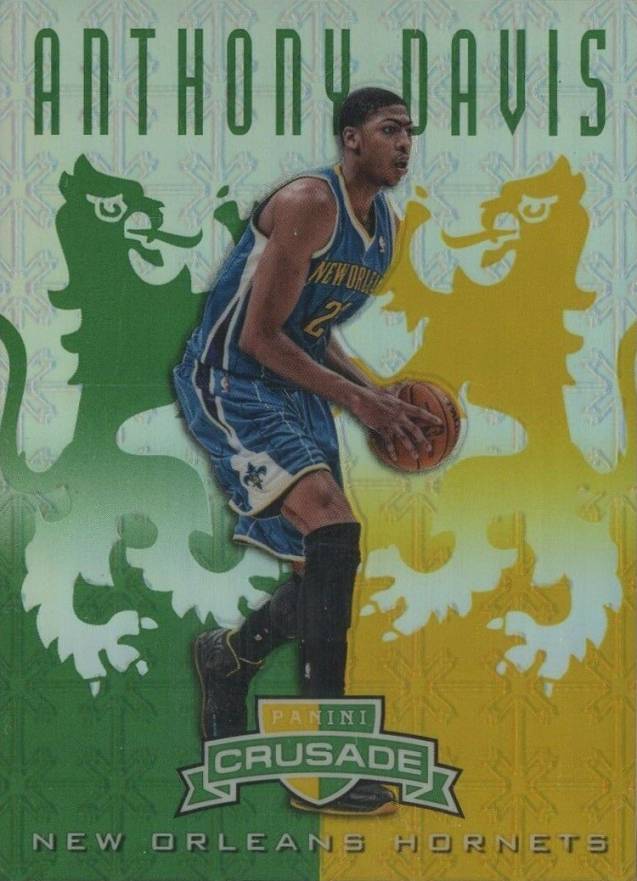 2012 Panini Crusade Prizm Anthony Davis #2 Basketball Card