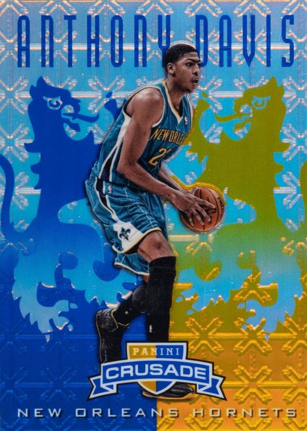 2012 Panini Crusade Prizm Anthony Davis #2 Basketball Card