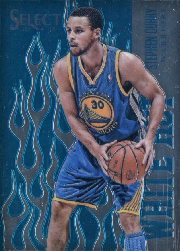 2012 Panini Select Prizm Hot Stars  Stephen Curry #22 Basketball Card