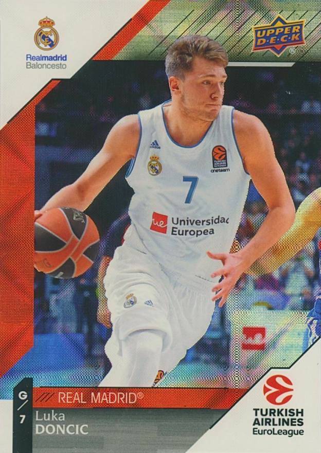 2017 Upper Deck Euroleague Luka Doncic #1 Basketball Card