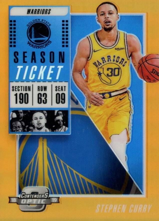 2018 Panini Contenders Optic  Stephen Curry #94 Basketball Card