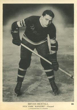 1939 O-Pee-Chee Bryan Hextall #86 Hockey Card