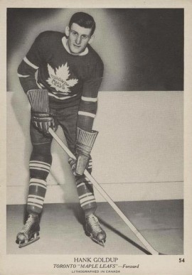 1939 O-Pee-Chee Hank Goldup #54 Hockey Card