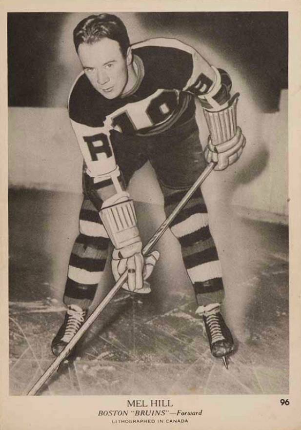 1939 O-Pee-Chee Mel Hill #96 Hockey Card