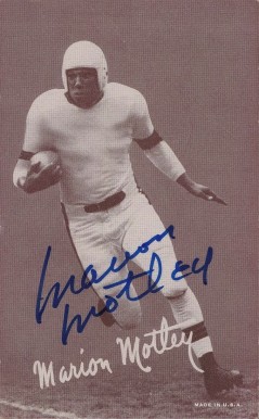 1948 Exhibits Marion Motley # Football Card