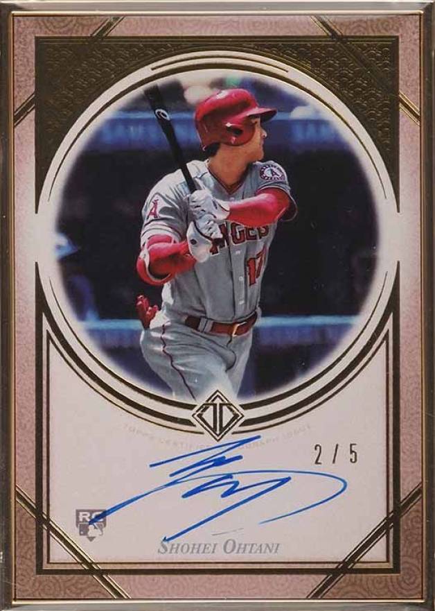 2018 Topps Transcendent Japan Autographs  Shohei Ohtani #TASO27 Baseball Card