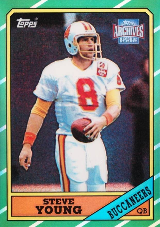 2001 Topps Archives Reserve Steve Young #83 Football Card